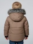 TUTE Stylish Infant Winter Jacket with Fur Hood & Sherpa Lining – Super Explorer Design