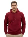 Men's Textured Knit Hoodie