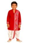 AJ DEZINES Kids Cotton Full Sleeve Kurta for Boys - Ethnic wear