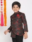 VASTRAMAY Boys' Maroon Jodhpuri_VASBJP004MA_30