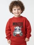 Kids' Waffle Knit Henley