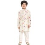 New Traditional Ethnic Set for Boys Printed Indian Dress Kids Ethnic Kurta Pajama