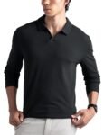 Men's Cotton Long Sleeve Polo