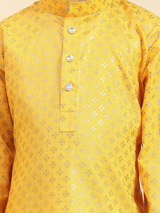 Pro-Ethic Style Developer Boy's Cotton Solid s Kurta Pajama For Kid'S Ethnic Wear | Kurta Pajama Set